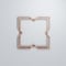 Ekena Millwork Small Fleming Decorative Fretwork Wood Wall Panels, Cherry, 11 3/8"W x 11 3/8"H x 3/8"T WALW12X12X0375FMGCH - alternate 2